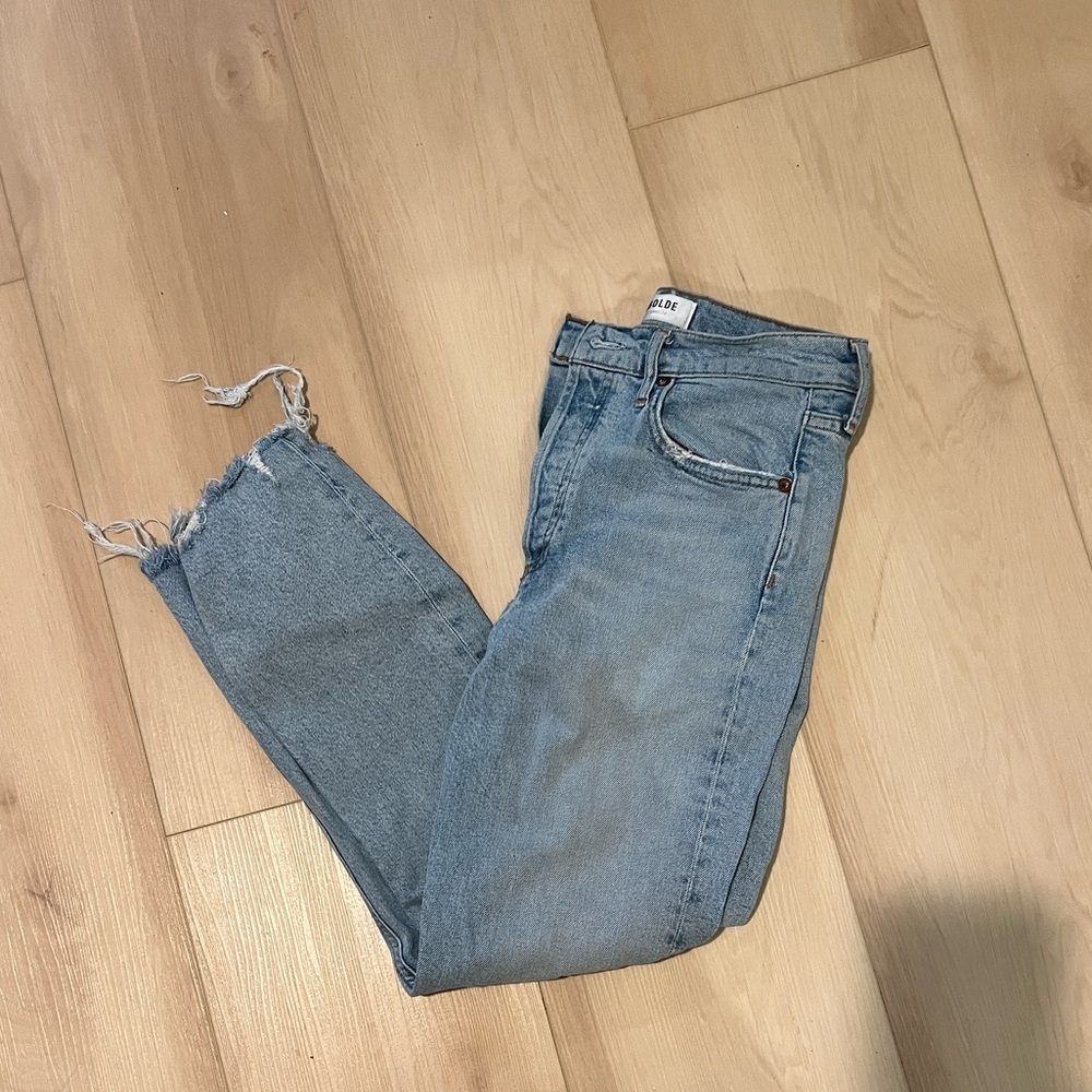 Agolde Riley crop size 26